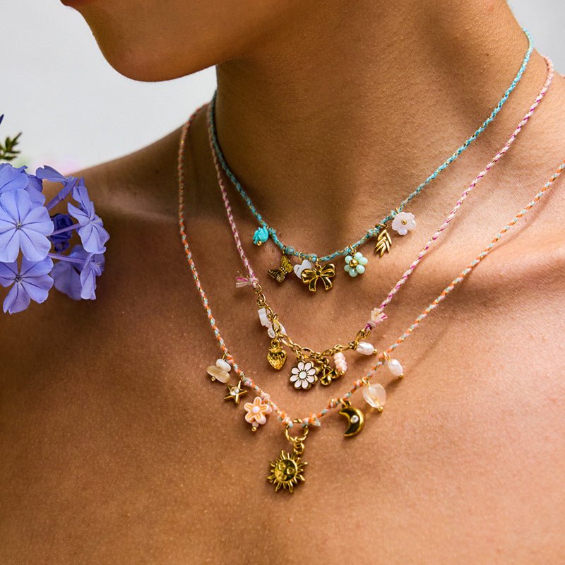 European American Titanium Steel Necklace Women Summer Stainless Steel Clavicle Chain Cross Border Hot Sale DIY Jewelry Premium