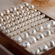 Gold Vintage Brushed Ball Stud Earrings Dainty Design High-End Pearl Earrings 2023 Trending Hot Style for Women