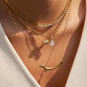 Light Luxury Titanium Steel Dachshund Necklace for Women Dainty Layered Stainless Steel Choker Tarnish-Free Valentine's Day Cross-Border Jewelry