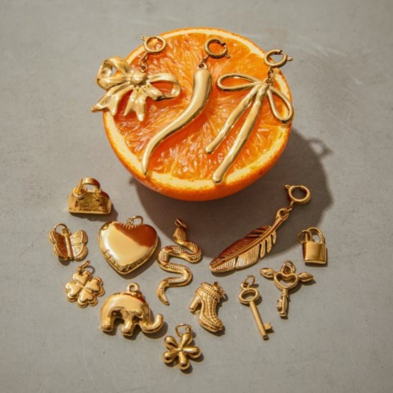 Cross Border Stainless Steel Jewelry Accessories Light Luxury Niche Premium Pendant DIY Titanium Steel No Fade Accessories