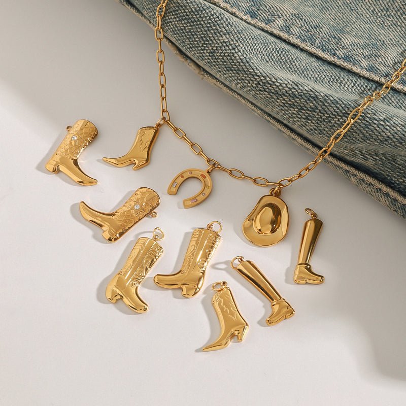 European American Titanium Steel Necklace Women Light Luxury Premium No Fade Jewelry Accessories Cross Border Stainless Steel Jewelry