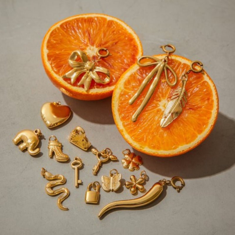 Cross Border Stainless Steel Jewelry Accessories Light Luxury Niche Premium Pendant DIY Titanium Steel No Fade Accessories