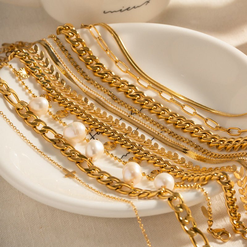 INS Vintage 18K Gold Plated Cross Dainty Anklet Fashion Stainless Steel Ankle Bracelet Jewelry for Women