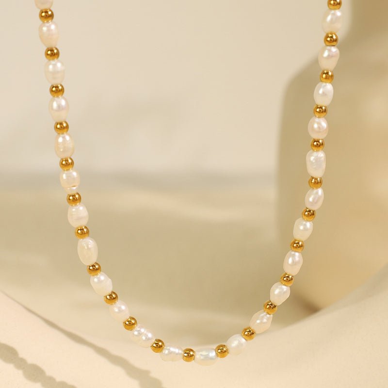 Retro Freshwater Pearl Necklace Women's Niche Design Ins Style Bracelet Versatile Fashion Trendy Jewelry Women's Bracelet