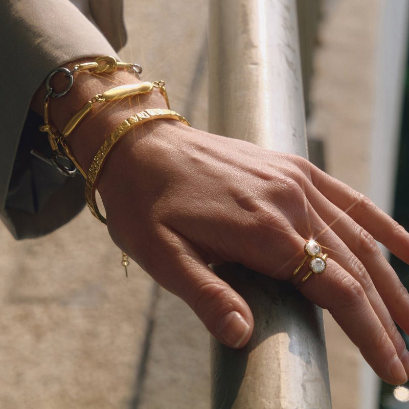 European American Stainless Steel Bracelet Light Luxury High Grade Non Fading Bangle Hot Selling Cross Border Jewelry Titanium Steel Jewelry For Women