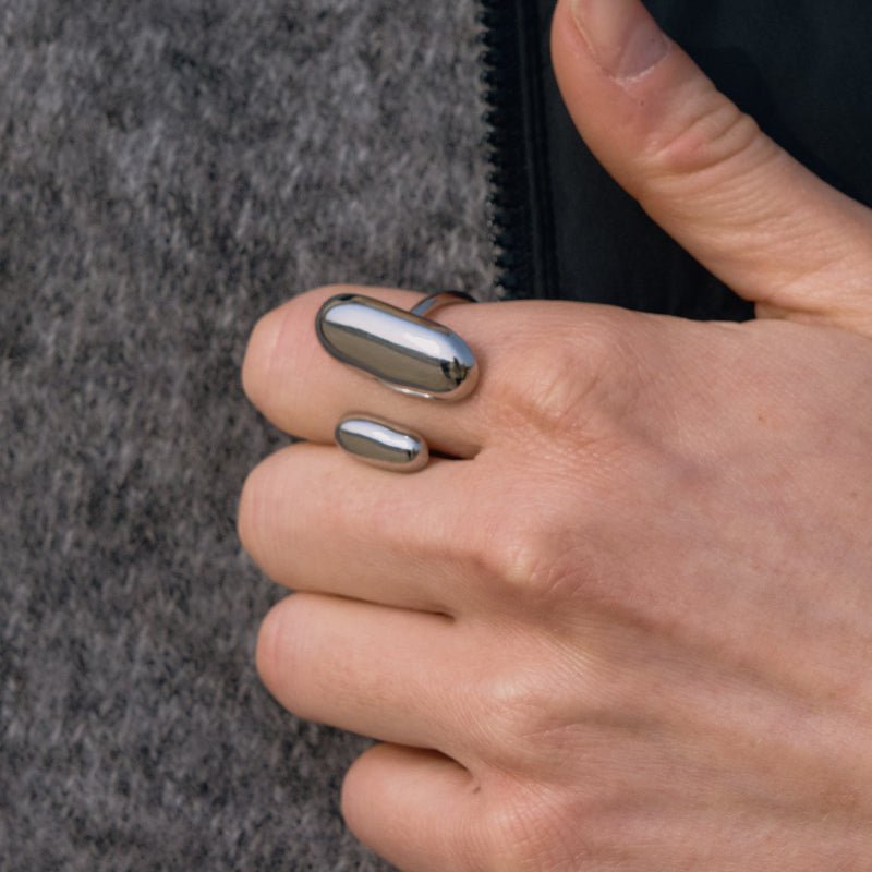 Titanium Steel Ring For Women Minimalist High Grade Non-Fading Stainless Steel Cross Border Jewelry European Light Luxury Ring