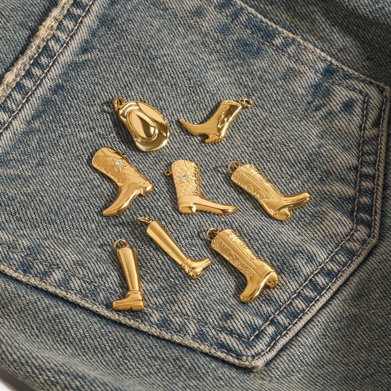 European American Titanium Steel Necklace Women Light Luxury Premium No Fade Jewelry Accessories Cross Border Stainless Steel Jewelry