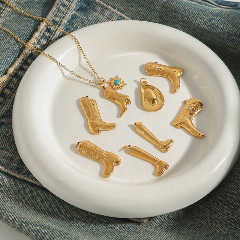 European American Titanium Steel Necklace Women Light Luxury Premium No Fade Jewelry Accessories Cross Border Stainless Steel Jewelry