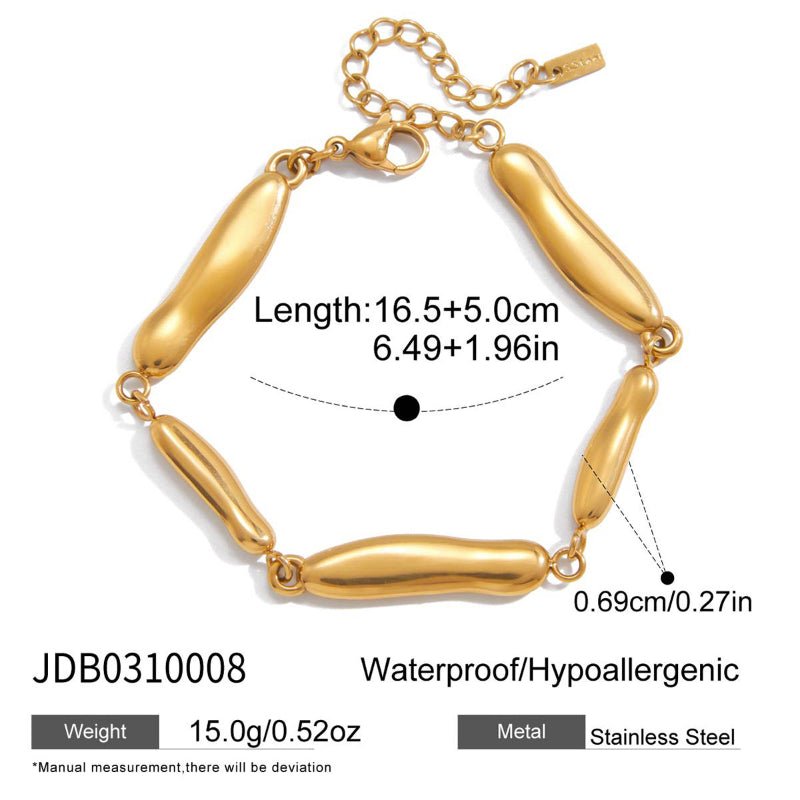 European American Stainless Steel Bracelet Light Luxury High Grade Non Fading Bangle Hot Selling Cross Border Jewelry Titanium Steel Jewelry For Women