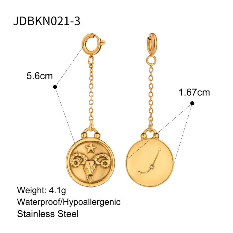 European American Stainless Steel Bikini Connector DIY Pendant Accessories High Grade Niche Accessories Cross Border