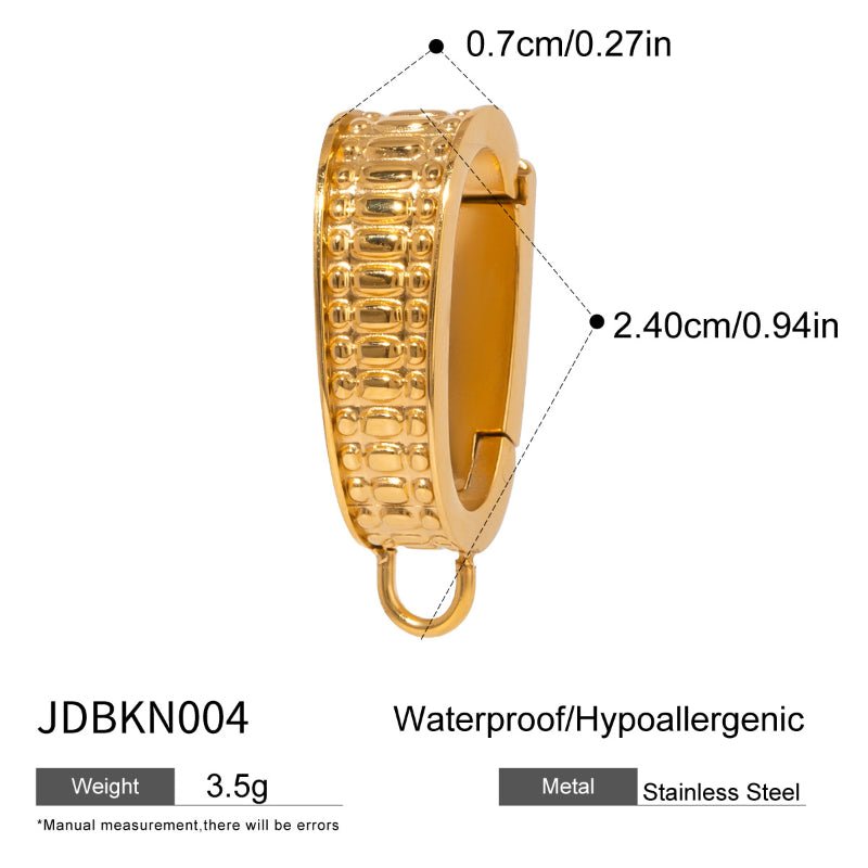 European American Stainless Steel Bikini Connector DIY Pendant Accessories High Grade Niche Accessories Cross Border