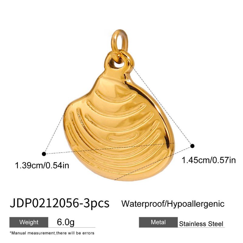 European Cross Border Titanium Steel Bracelet DIY Accessories Stainless Steel Necklace Pendant Charms Jewelry Making Supplies