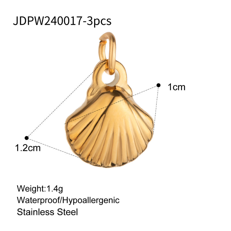 Cross-Border Bestseller Stainless Steel DIY Pearl Necklace Accessories Women's Dainty Design Titanium Steel Jewelry Findings