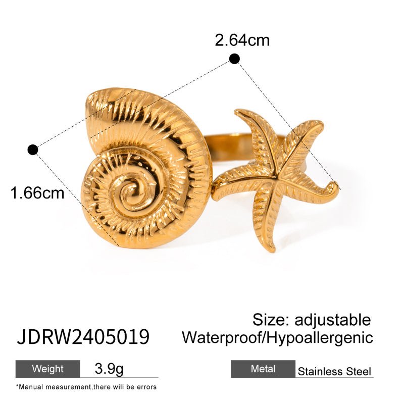 European American Titanium Steel Rings for Women Dainty Unique Design Stainless Steel Band Tarnish-Free Cross-Border Finger Jewelry