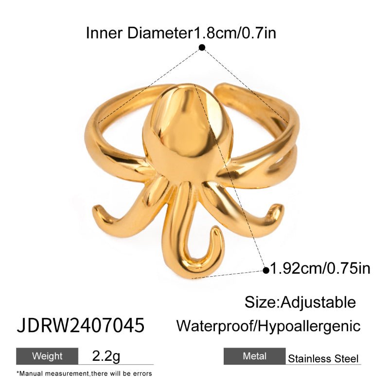 European American Titanium Steel Rings for Women Dainty Unique Design Stainless Steel Band Tarnish-Free Cross-Border Finger Jewelry