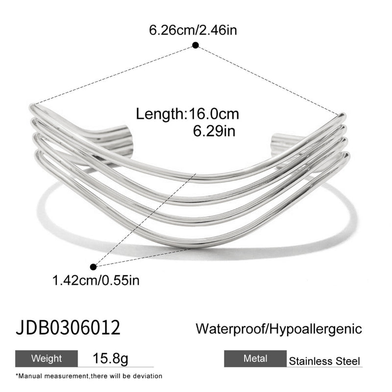 Titanium Steel Faux Pearl Bracelet Non Fading Bow Jewelry Stainless Steel Women Premium Cross Border European American