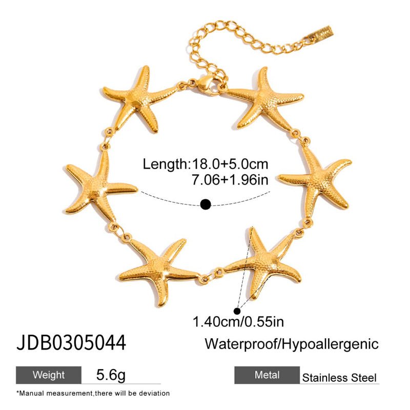 European American Titanium Steel Freshwater Pearl Bracelet Light Luxury Premium Jewelry Non Fading Titanium Steel Cross Border Hot Sale