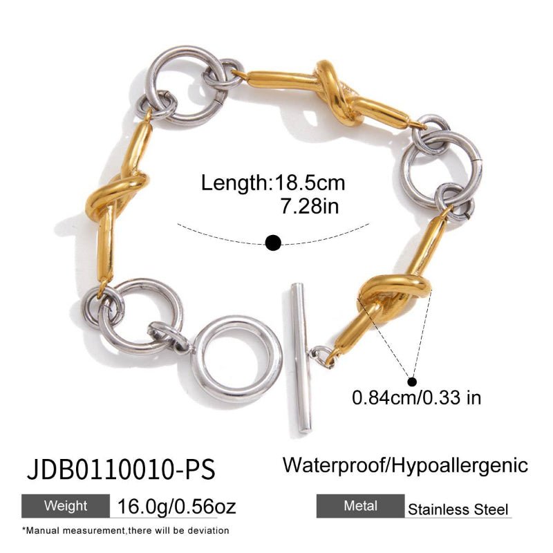 European American Stainless Steel Bracelet Light Luxury High Grade Non Fading Bangle Hot Selling Cross Border Jewelry Titanium Steel Jewelry For Women