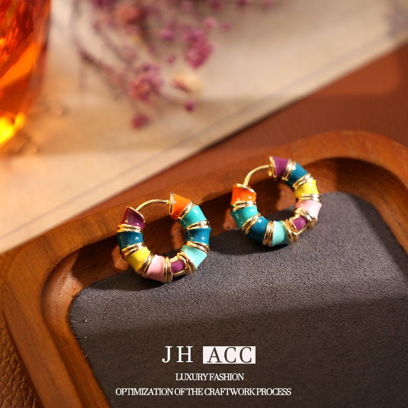 Copper Jewelry Custom Earrings Copper Accessories Ear Drops Ear Clips Studs Zircon Faux Pearl Earrings Custom Sampling