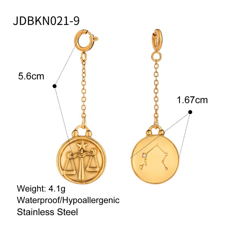 European American Stainless Steel Bikini Connector DIY Pendant Accessories High Grade Niche Accessories Cross Border