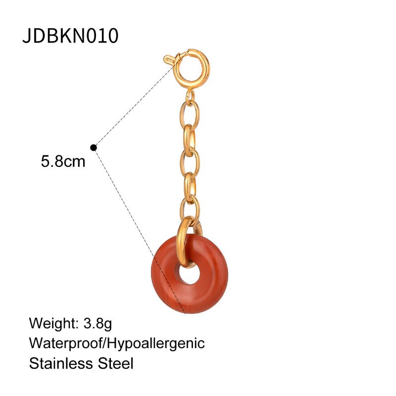 European American Stainless Steel Bikini Connector DIY Pendant Accessories High Grade Niche Accessories Cross Border