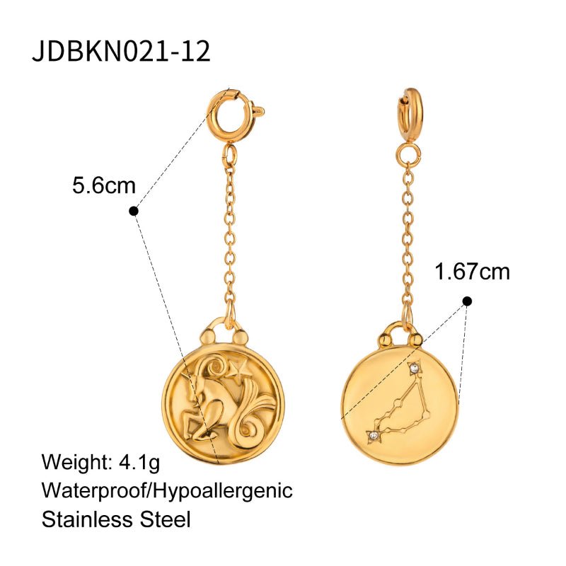 European American Stainless Steel Bikini Connector DIY Pendant Accessories High Grade Niche Accessories Cross Border