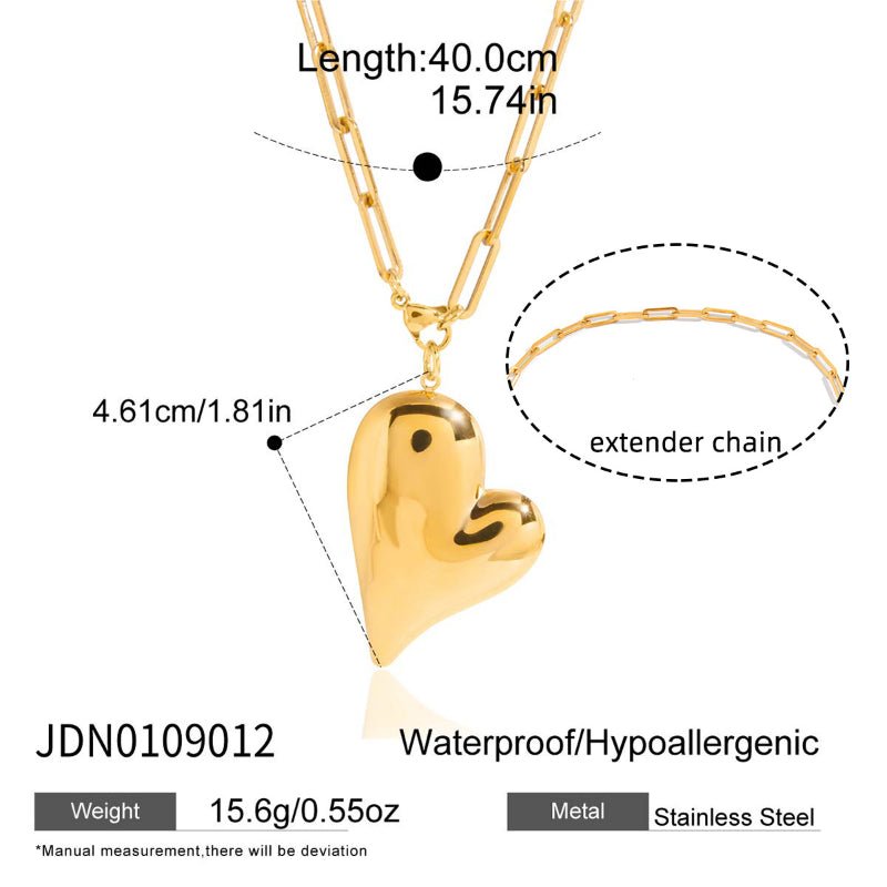 European and American Cross Border Jewelry Titanium Steel Pearl Necklace Accessories for Women Sweater Chain Autumn Winter Stainless Steel Ornaments