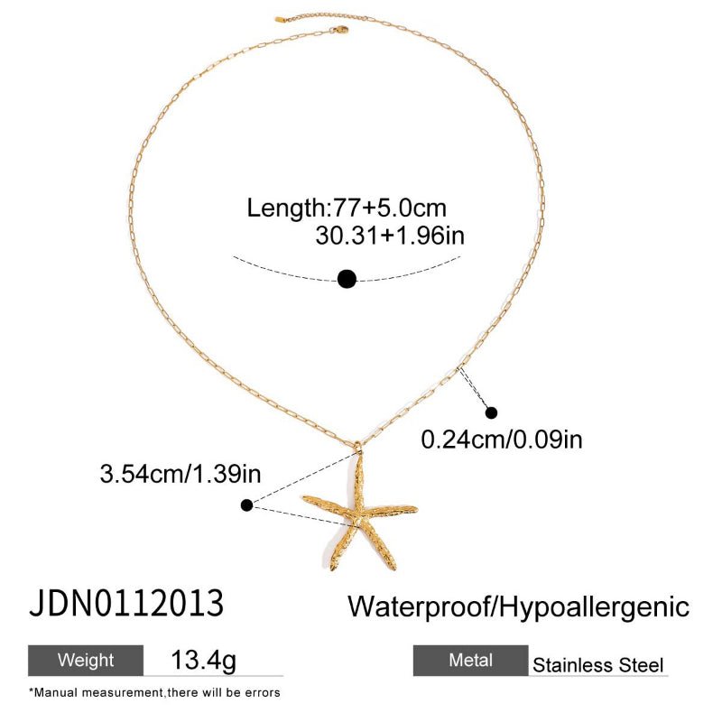 Titanium Steel Conch Freshwater Pearl Necklace Women Light Luxury Premium Clavicle Chain Cross Border Hot Sale Stainless Steel Jewelry