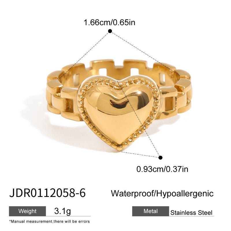 European and American Style Watch Band Ring Titanium Steel Non Fading For Women Minority Design Finger Ring Stainless Steel Jewelry Cross Border Rings