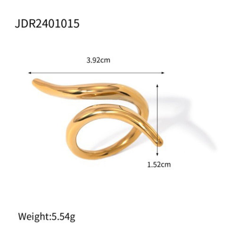 European American Ring Niche Premium Jewelry Titanium Steel Non Fading Jewelry Stainless Steel Cross Border Jewelry Rings