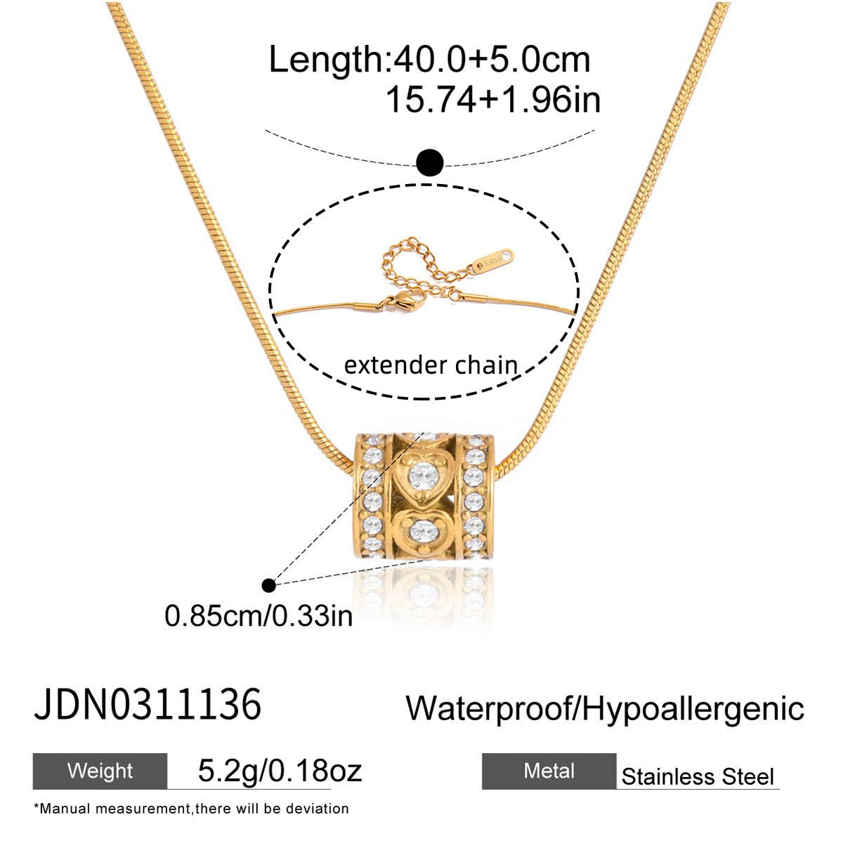 Light Luxury Titanium Steel Dachshund Necklace for Women Dainty Layered Stainless Steel Choker Tarnish-Free Valentine's Day Cross-Border Jewelry