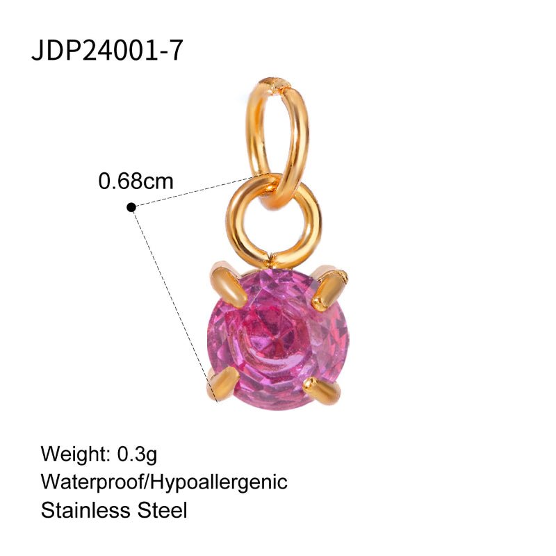 Cross-Border Bestseller Stainless Steel DIY Pearl Necklace Accessories Women's Dainty Design Titanium Steel Jewelry Findings